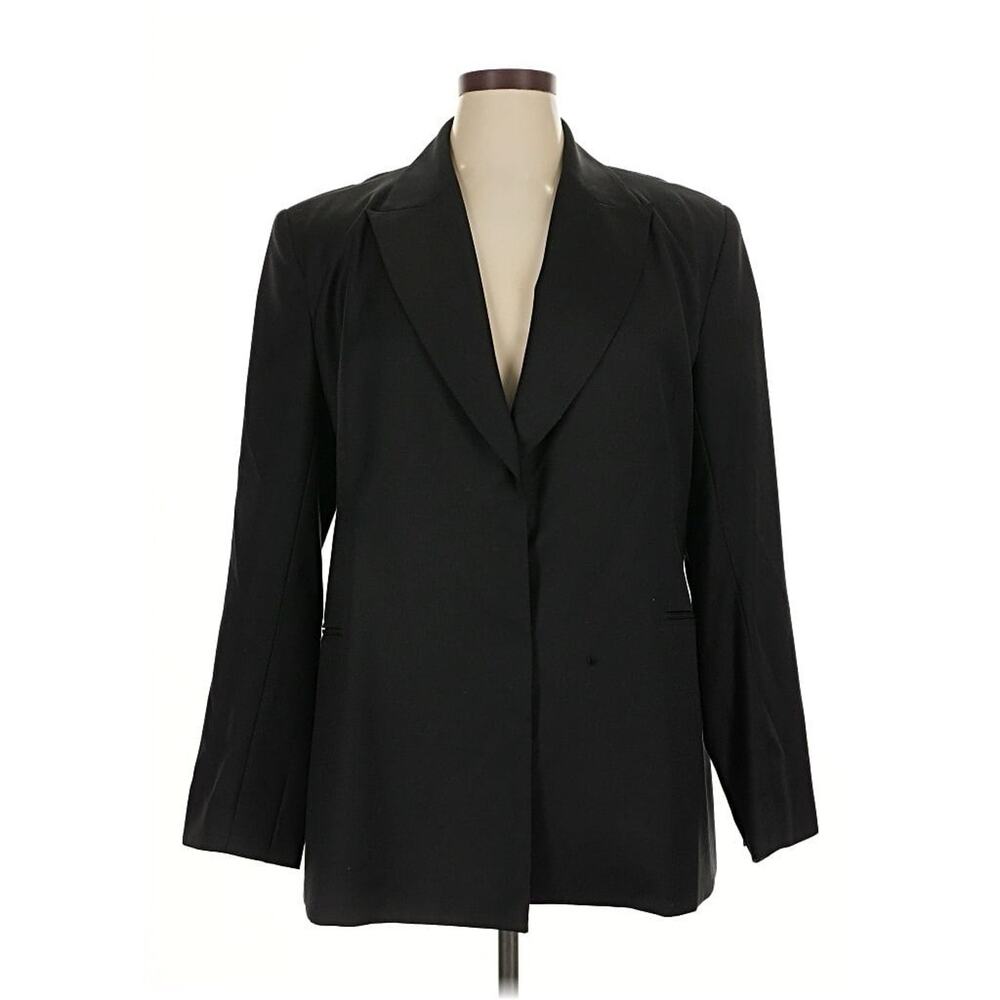 NWT Beare Park Wool Classic Black Blazer 12 (Aus 16)